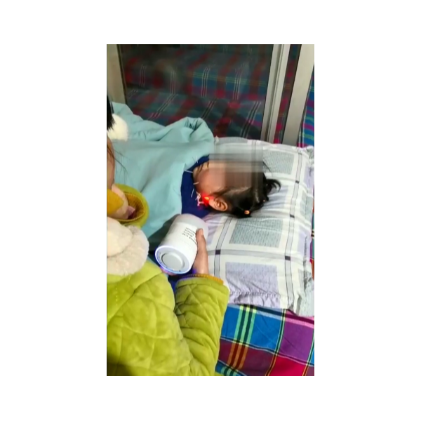 【视频】胡医生：小美女面瘫扎着针睡觉了